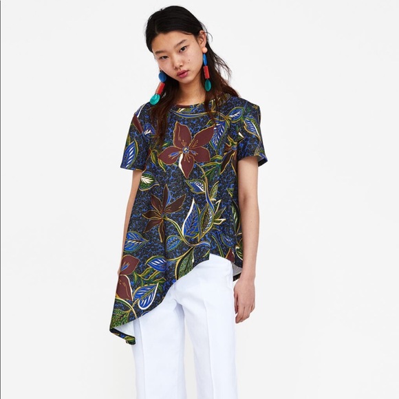 Zara asymmetric top - Picture 1 of 7